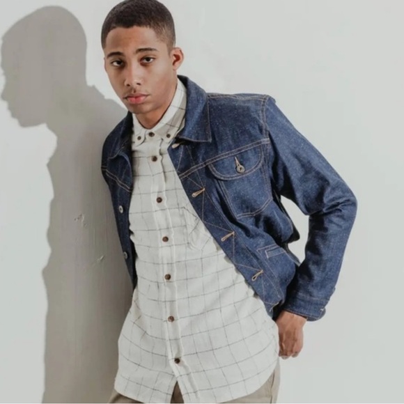 3SIXTEEN Indigo Nep Ranch Jacket - XL - Picture 3 of 5